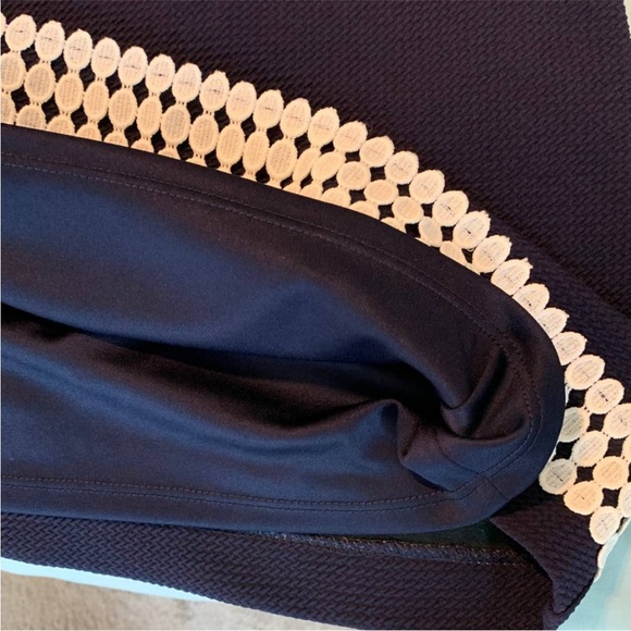 Vince Camuto Sleeveless Navy Sheath Dress Size 4 - Picture 6 of 9